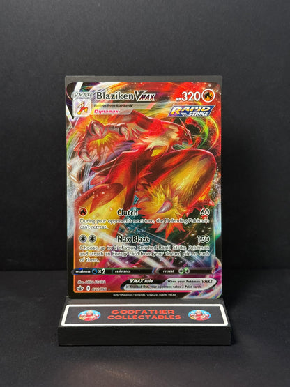 Pokémon Chilling Reign Ultra Rare Blaziken VMAX #021