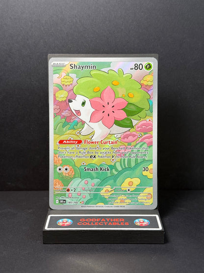 Pokémon Destined Rivals Illustration Rare Shaymin #185