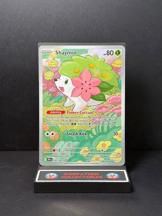 Pokémon Destined Rivals Illustration Rare Shaymin #185