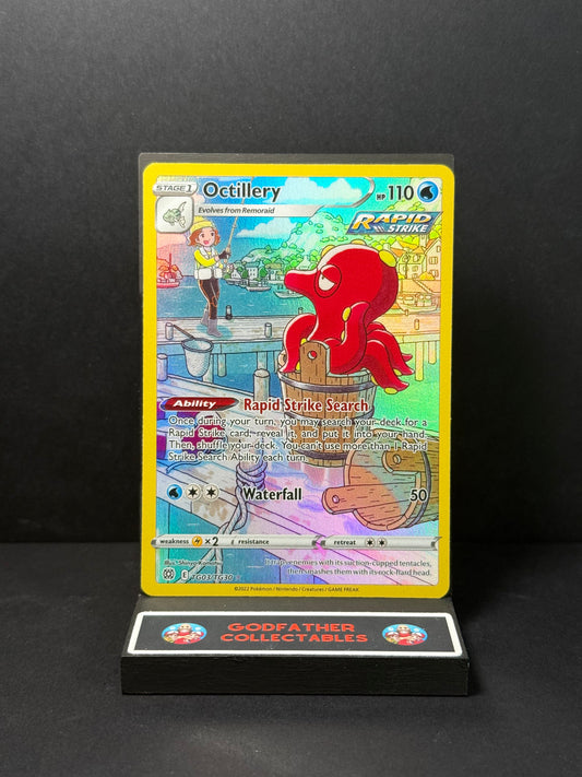 Pokémon Brilliant Stars Trainer Gallery Ultra Rare Octillery #TG03