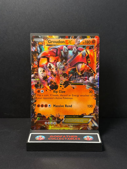 Pokémon Primal Clash Ultra Rare Groudon EX #85 MP