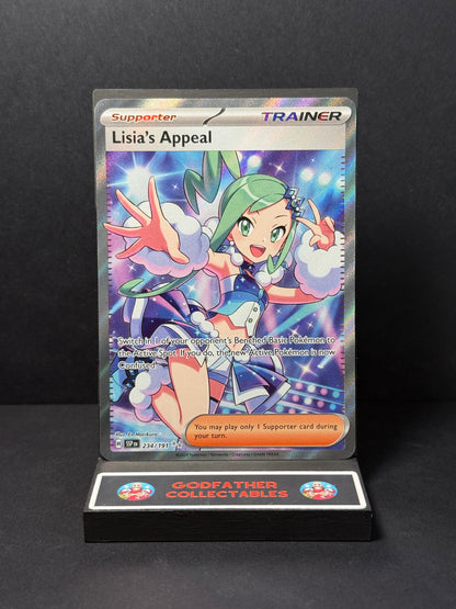Pokémon Surging Sparks Ultra Rare Lisia's Appeal #234