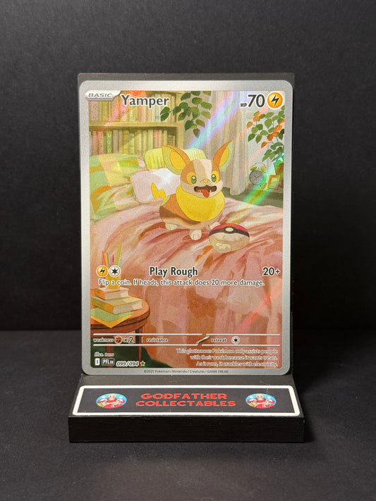 Pokémon Phantasmal Flames Illustration Rare Yamper #099