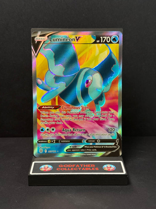 Pokémon Brilliant Stars Ultra Rare Lumineon V #155