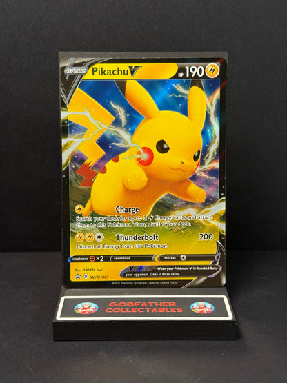 Pokémon Sword & Shield Promo Pikachu V #SWSH061