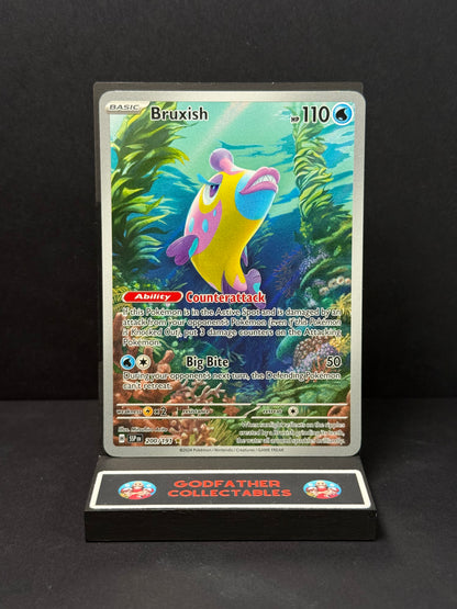 Pokémon Surging Sparks Illustration Rare Bruxish #200