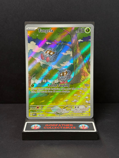 Pokémon Scarlet and Violet 151 Illustration Rare Tangela #178