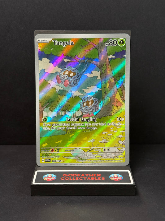 Pokémon Scarlet and Violet 151 Illustration Rare Tangela #178