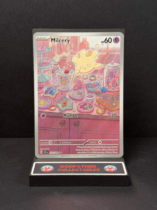 Pokémon Stellar Crown Illustration Rare Milcery #152