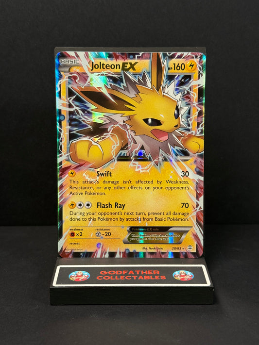 Pokémon Generations Ultra Rare Jolteon EX #28 LP