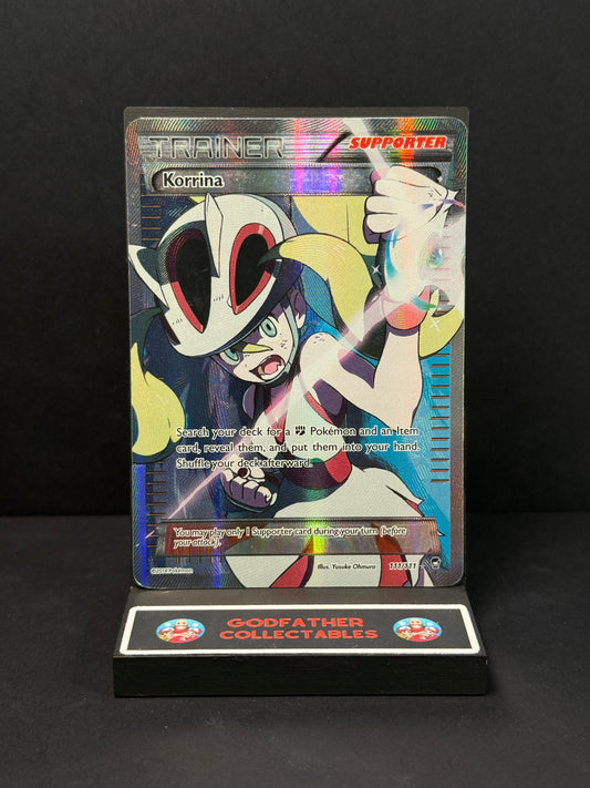 Pokémon Furious Fists Ultra Rare Fa Korrina #111 MP