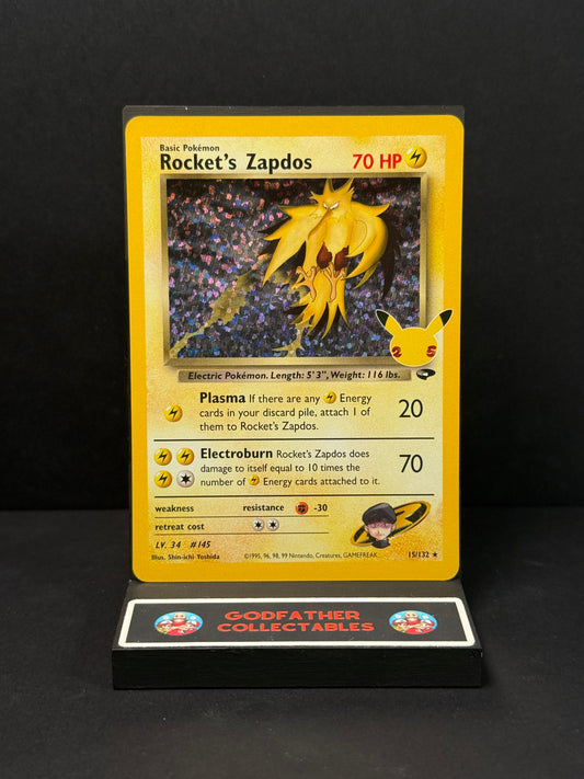 Pokémon Celebrations Classic Collection Rocket's Zapdos #15