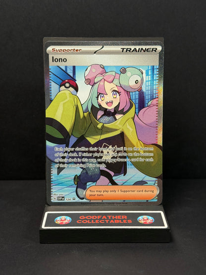 Pokémon Scarlet and Violet Promo Cards Iono #124