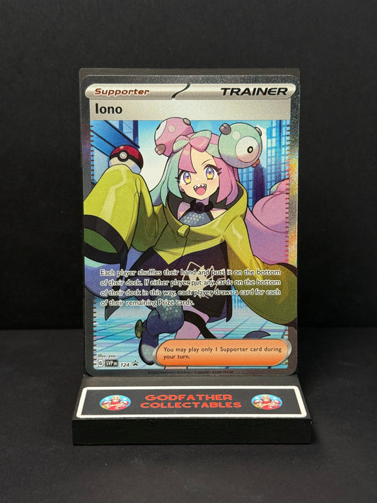 Pokémon Scarlet and Violet Promo Cards Iono #124