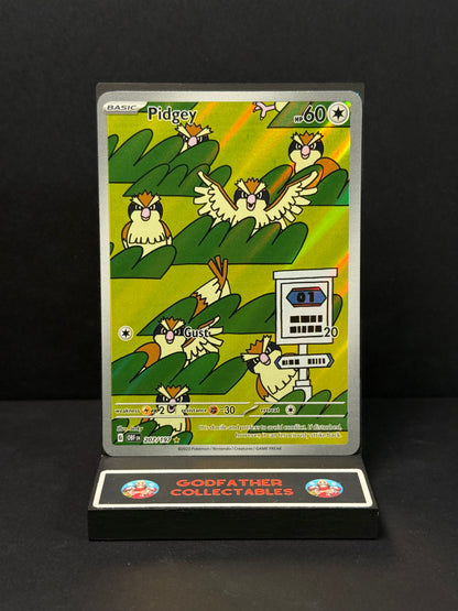 Pokémon Obsidian Flames Illustration Rare Pidgey #207