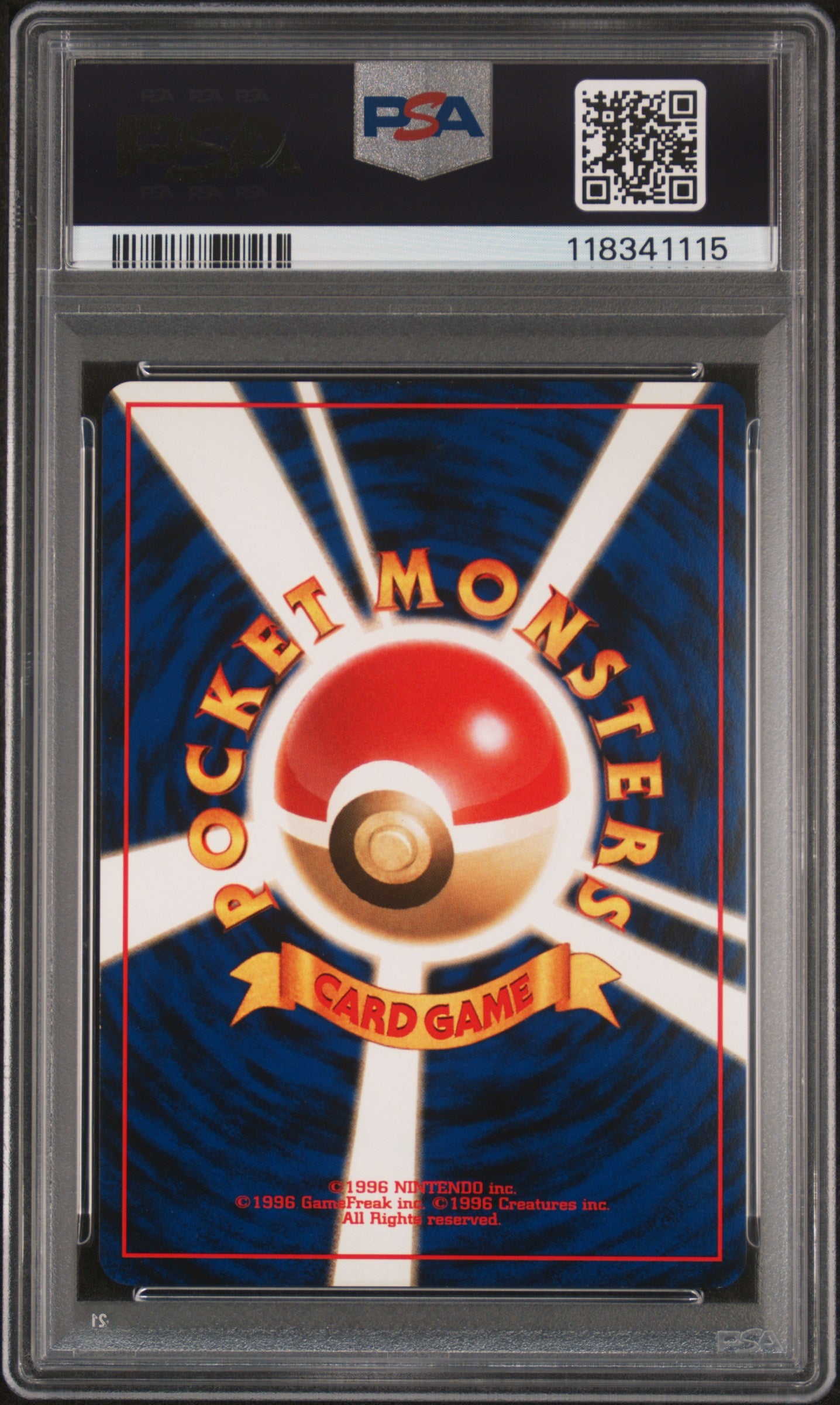 2000 Pokemon Japanese Neo Typhlosion-Holo #157 PSA 8