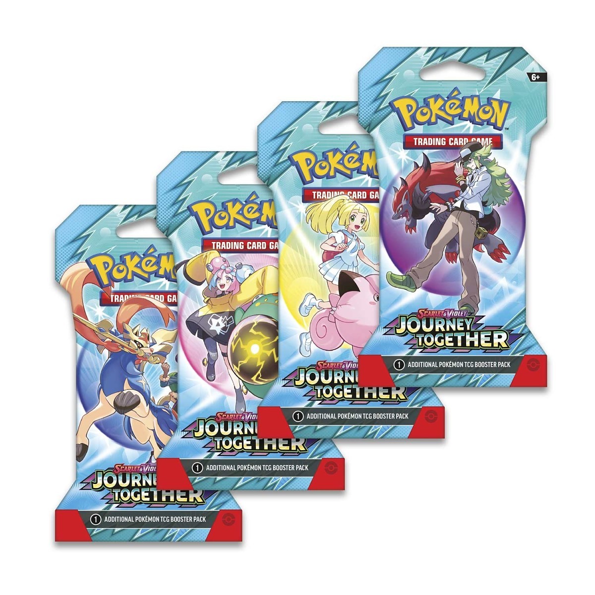 Journey Together Sleeved Booster Pack (Styles May Vary)