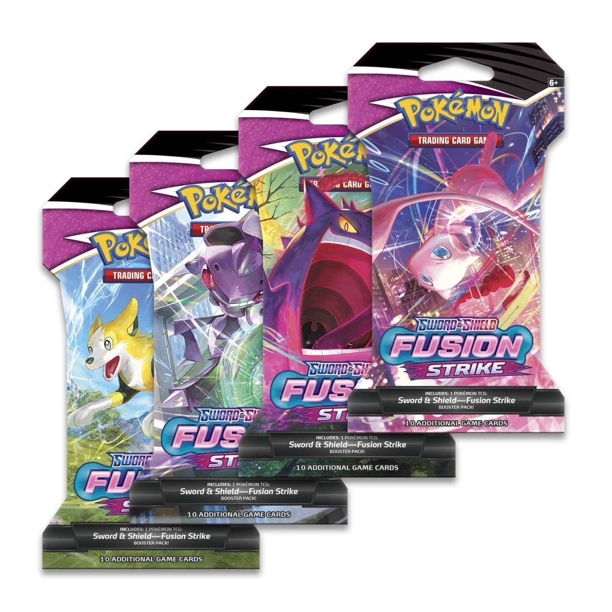 Sword & Shield-Fusion Strike Sleeved Booster Pack (Styles May Vary)