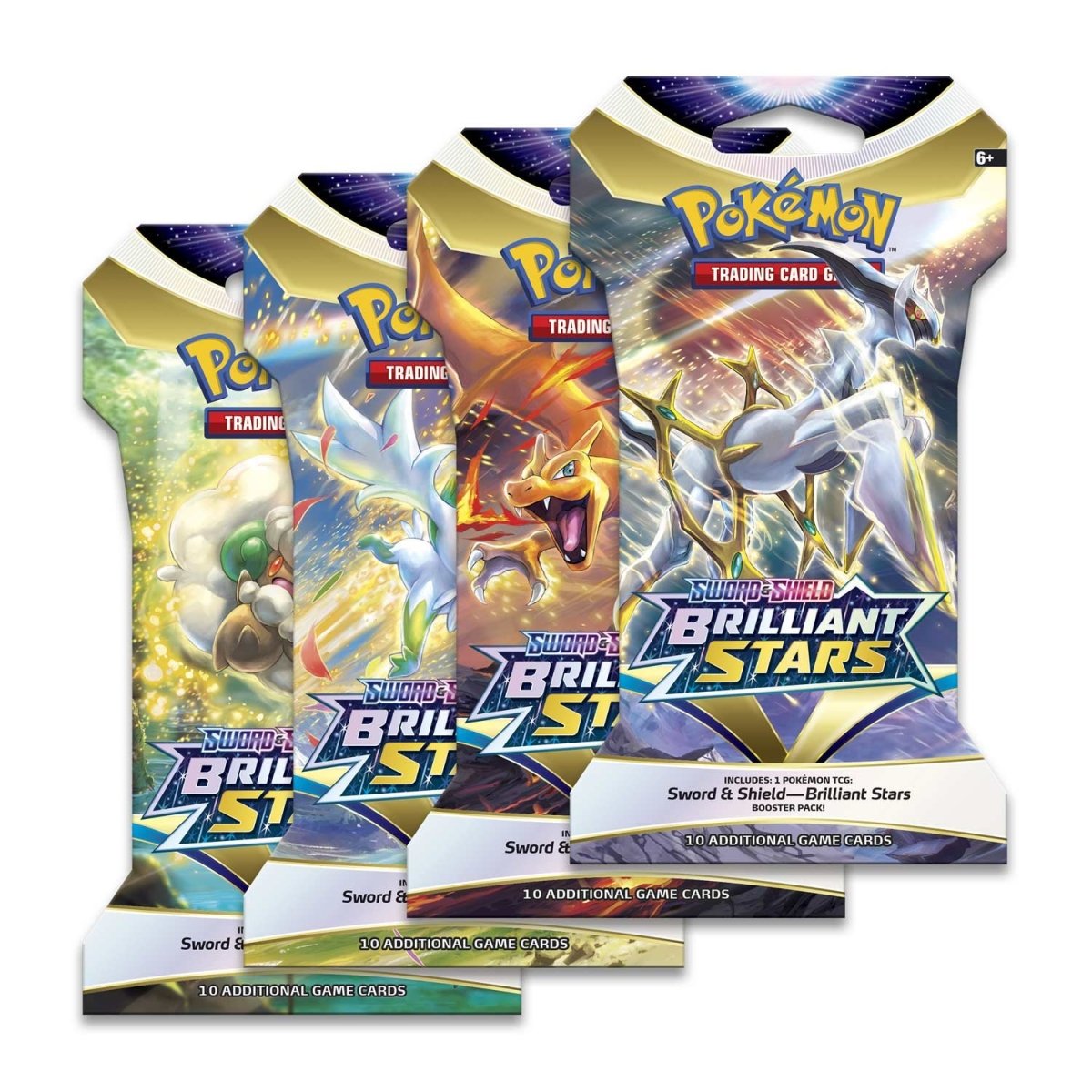 Brilliant Stars Sleeved Booster Pack (Styles May Vary)