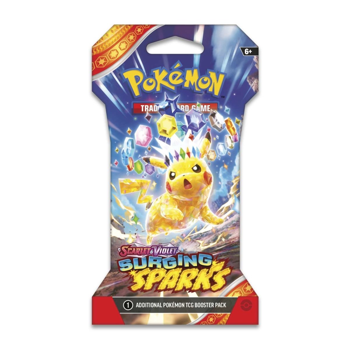 3 Packs of Surging Sparks Packs (Styles May Vary)