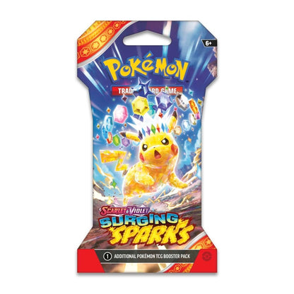 3 Packs of Surging Sparks Packs (Styles May Vary)