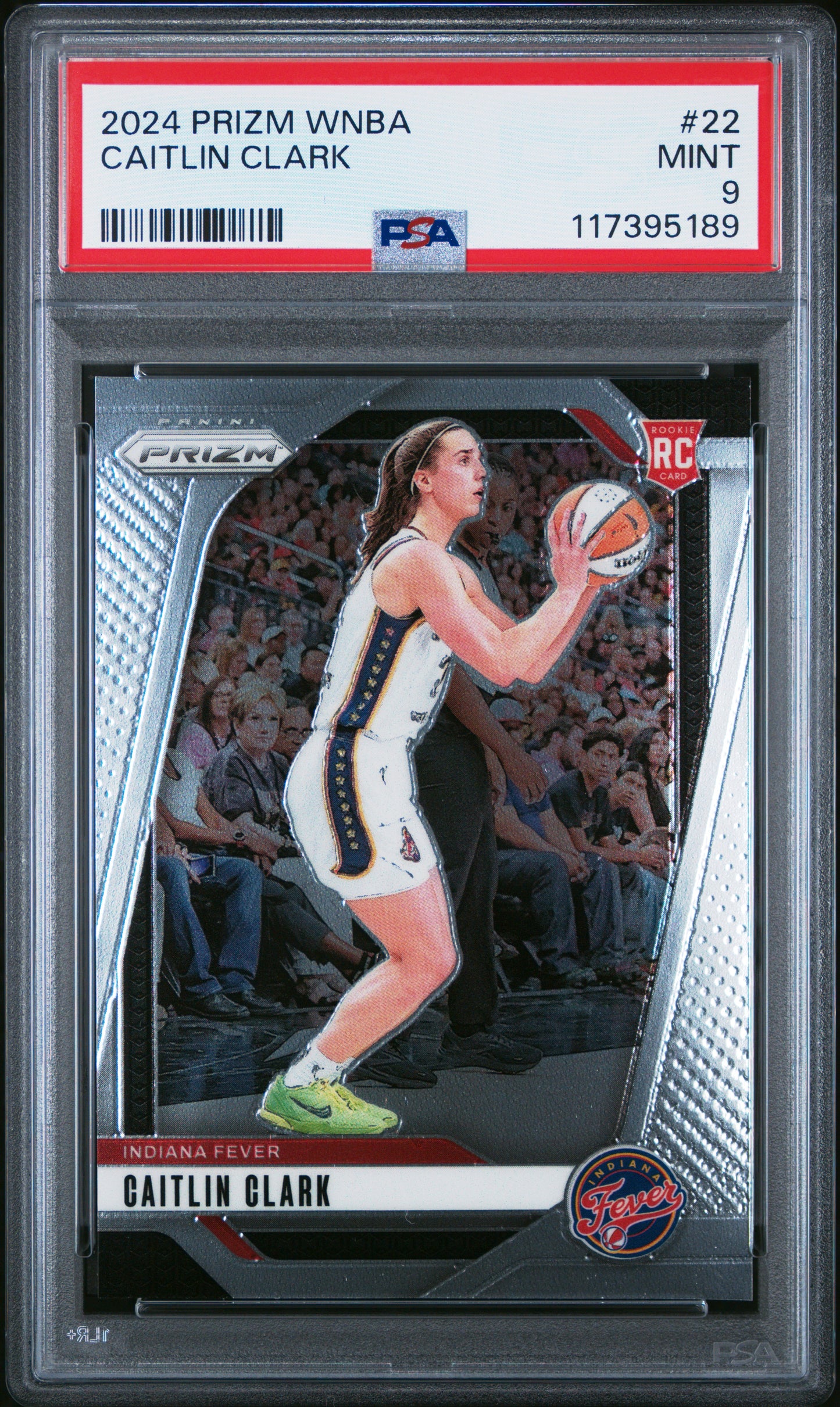 2024 Panini Prizm Wnba Caitlin Clark #22 PSA 9